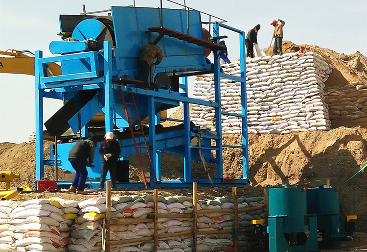 固定砂金機組/砂金礦選取設(shè)備